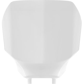 POLISPORT Number Plate - White - YZ 250/450 F/FX 8680900002