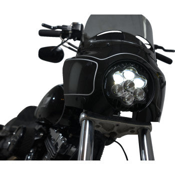 CUSTOM DYNAMICS Headlight - Shark Demon - for Road Warrior Fairing SD2-MSRW-W