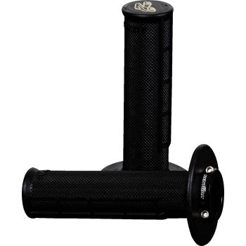 RENTHAL MX R-Works Lock-On Grips - Ultra Tacky - Half Waffle G236