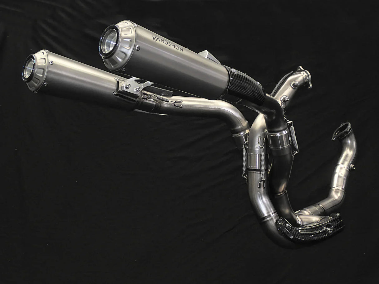 Vandemon Ducati Supersport 939 High Mount Titanium Exhaust System 2017-20 DUC939SUTAILTIEXHA VA-39