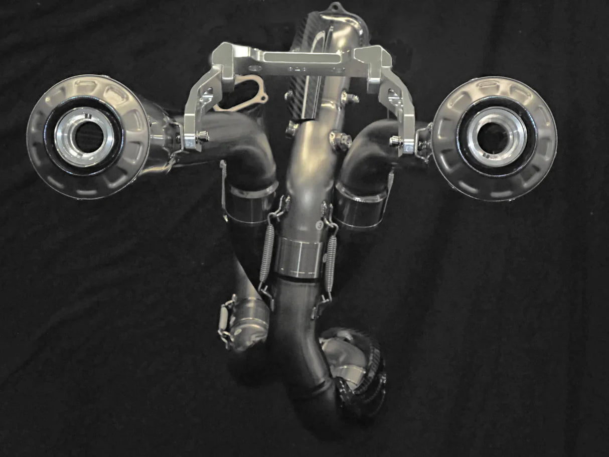 Vandemon Ducati Supersport 939 High Mount Titanium Exhaust System 2017-20 DUC939SUTAILTIEXHA VA-39