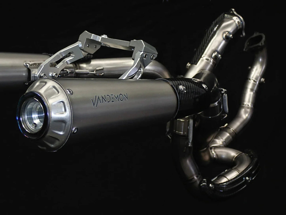 Vandemon Ducati Supersport 939 High Mount Titanium Exhaust System 2017-20 DUC939SUTAILTIEXHA VA-39