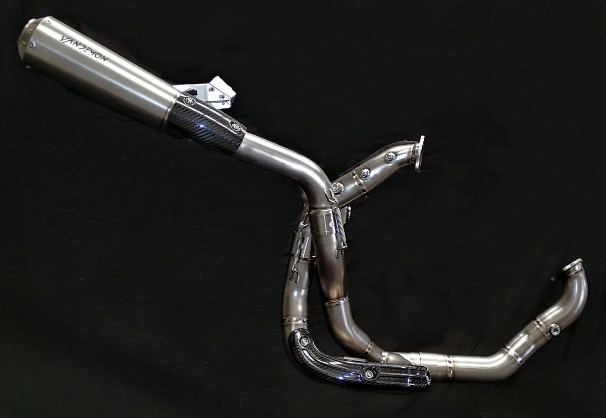 Vandemon Ducati Supersport 939 High Mount Titanium Exhaust System 2017-20 DUC939SUTAILTIEXHA VA-39