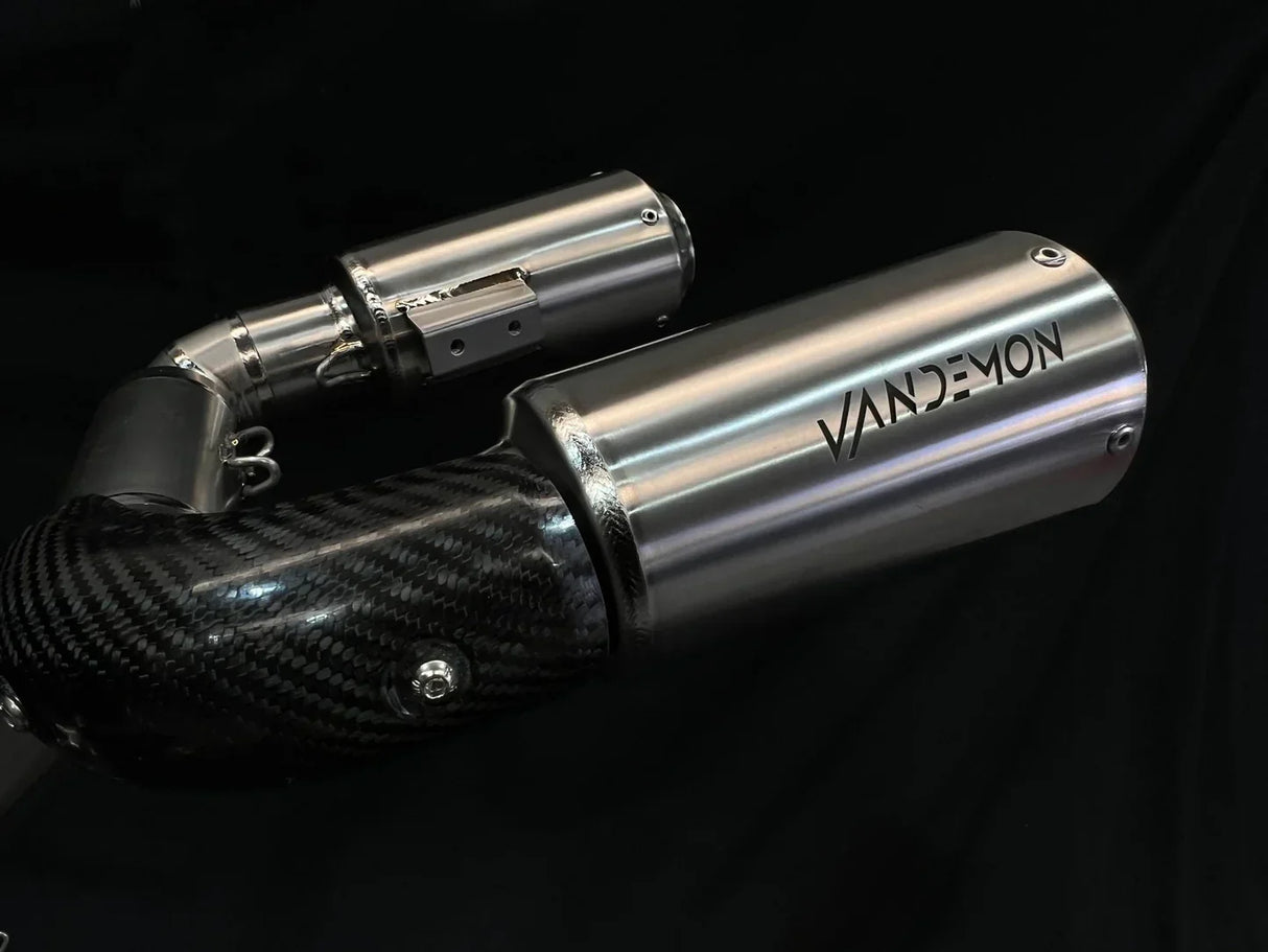 Vandemon Ducati Panigale & Streetfighter V4 Titanium High Mount 3/4 Slip-On 2023-2024 DUCV4SFTIMUFHMB VA-35