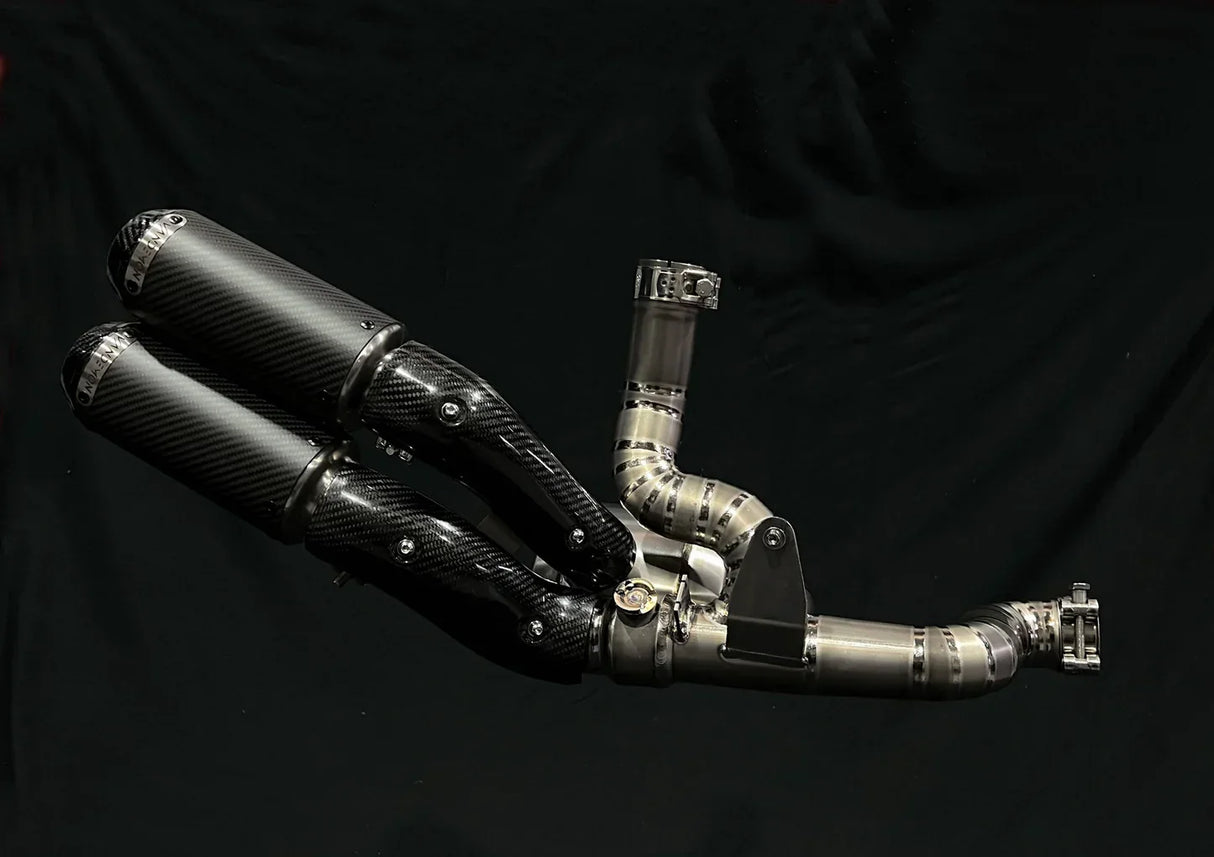Vandemon Ducati Supersport 950 Stealth Titanium Slip-On 2021-23 DUC950SSTIEXHCFWVA VA-41