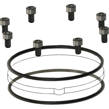 TRASK Assault Cam Cover Repair Kit - M8 TM-018-RK