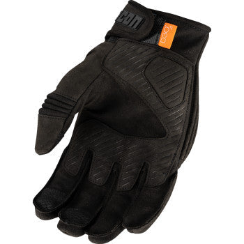ICON Long Track CX™ Gloves - Black - Large 3301-4889