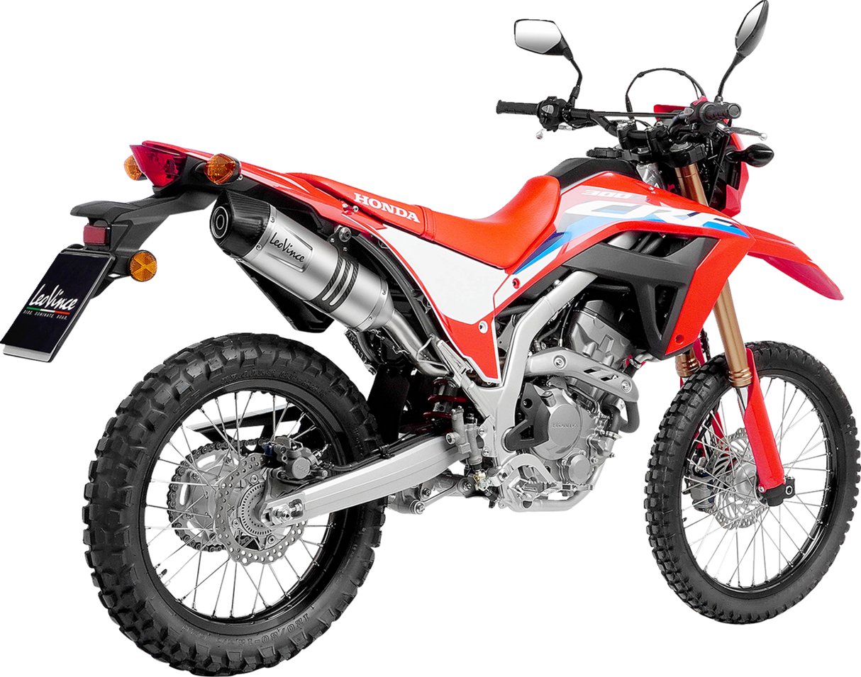 LEOVINCE LV One EVO Slip-On Schalldämpfer - Edelstahl 14400E