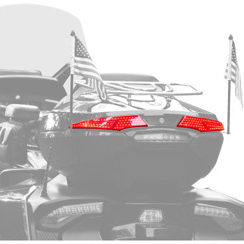 SHOW CHROME Trunk Light - Red Lens - Spyder RT LTD/F3 LTD 2020-2024 41-265R