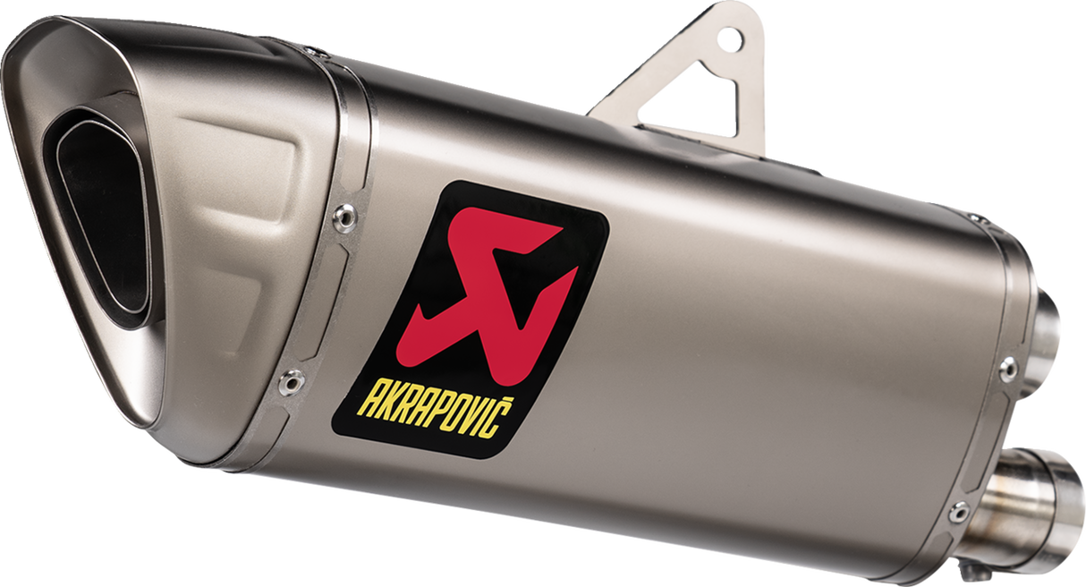 AKRAPOVIC Slip-On Line Muffler - Titanium Speed Triple 1200 2021-2023 S-T12SO5-HAPXLT 1811-4430