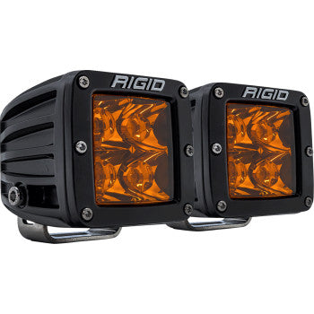 RIGID INDUSTRIES D-Series LED Light - Spot - Amber - Pair 20252