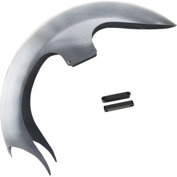 PAUL YAFFE BAGGER NATION Talon Front Fender - OEM - 19" Wheel - With Black Adapters TALON-OEM-23CVO-B