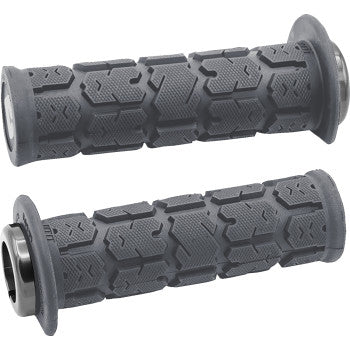ODI Rogue 2.1 Lock-On Grips - ATV/PWC - Graphite/Silver J33RGH-S