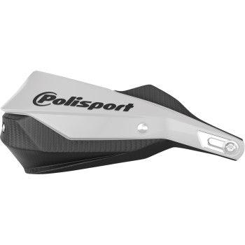 POLISPORT Trail Blazer Handguards - White/Black Africa Twin 2020-2022, 2024 8308800017