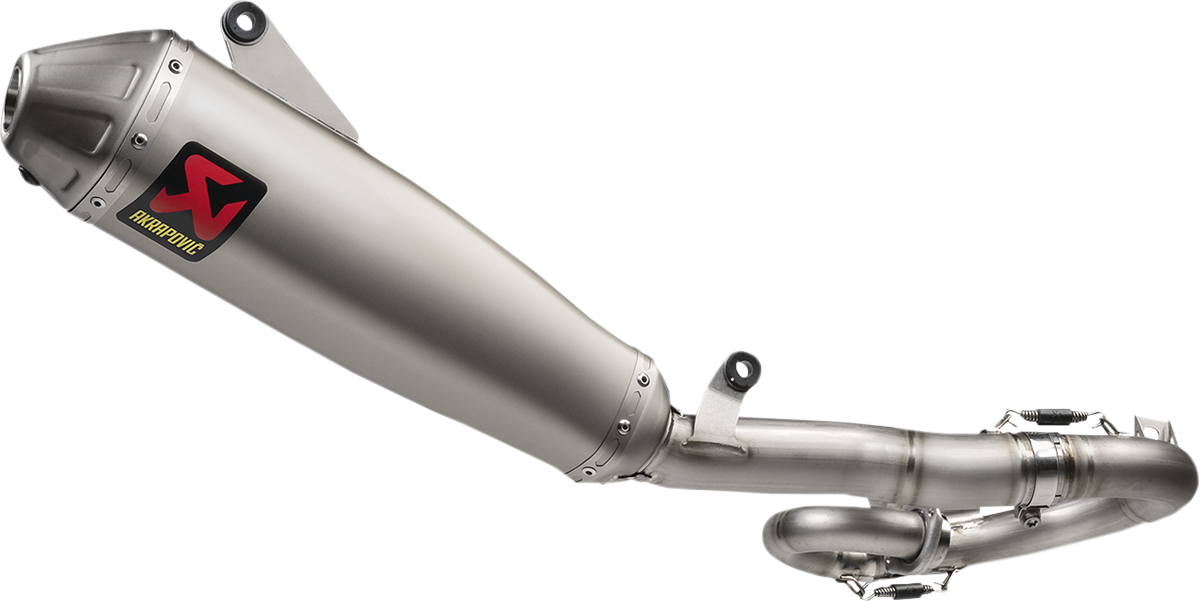 AKRAPOVIC Evolution Exhaust - Titanium YZ250F /FX 2018-2023 S-Y2MET16-CIBNTA 1820-1992