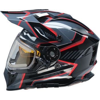 Z1R Range 2.0 Snow Helmet - Rotor - Black/Red - 2XL 0101-17234