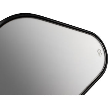 GILLES TOOLING Mirror - STRATOS - Side View - Diamond - Black - Right/Left - Each M03-02-BD