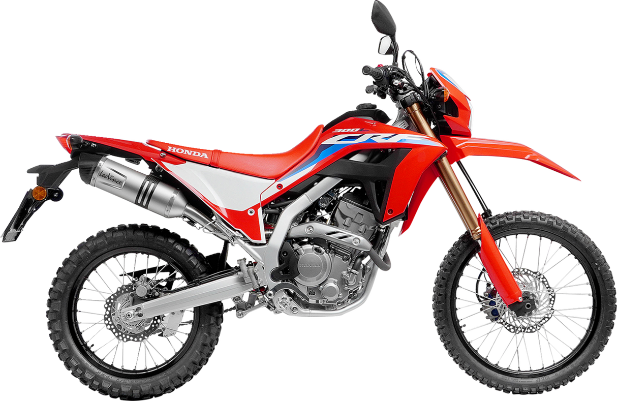 LEOVINCE LV One EVO Slip-On Schalldämpfer - Edelstahl 14400E