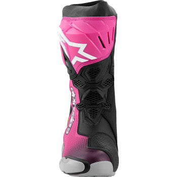 ALPINESTARS Supertech R Boots - Black/Magenta/White/Yellow - US 9 / EU 43 2220021-1634- 43