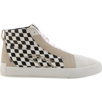 ALPINESTARS Ride-63 Canvas Shoes - White/Black/Chess - US 11 2540726-2081-11