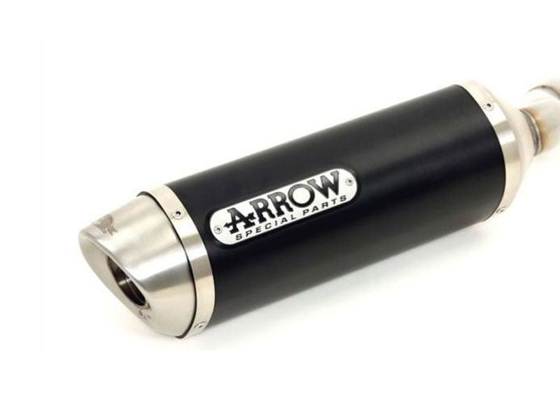 71846AON Arrow Race-Tech Exhaust, Aluminum Dark for Suzuki SV650 2016-2024