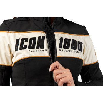 ICON Women's Hella 4™ Jacket - Black - XL 2822-1680