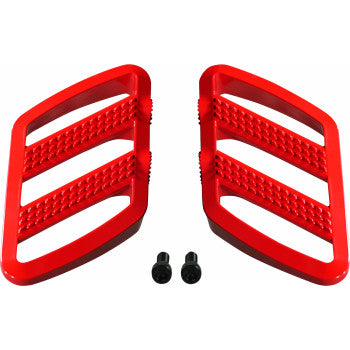 SHOW CHROME Combat Boards - Driver - Red - Ryker '19-'24 41-426RD