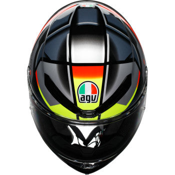 AGV K6 S Helmet - Erazer - Black/Red/Yellow Fluo - XL 2118395002-026-XL