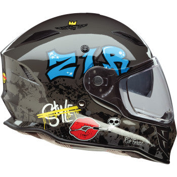 Z1R Nemesis Helmet - Distro - Gray - Large 0101-17860