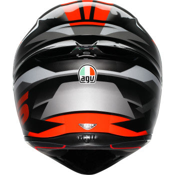 AGV K1 S Helmet - Fastlap - Black/Gray/Red - XL 2118394003-064-XL