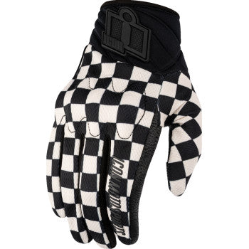 ICON Women's Anthem3™ CX Gloves - Checker - Medium 3302-1007