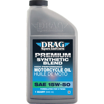 DRAG SPECIALTIES OIL Motorcycle Oil - 15W-50 - 1 U.S. quart 3601-0871