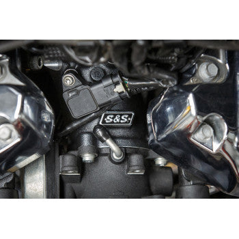 S&S CYCLE Performance Manifold - M8 - 55 mm - Black Harley-Davidson 160-027