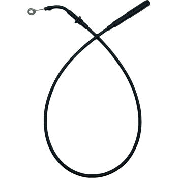 FAT BAGGERS EZ Install Upper Clutch Cable - FLTR/FLHX '21-'23 - +8" - Black 118008-B