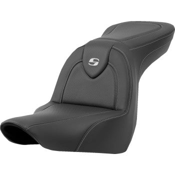 SADDLEMEN Roadsofa™ Carbon Fiber Seat - Carbon Fiber - without Backrest - FXLR/FLSB '18-'23 818-29-185