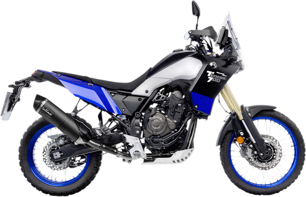 Cabezal de acero inoxidable LEOVINCE para Tenere 700 80010