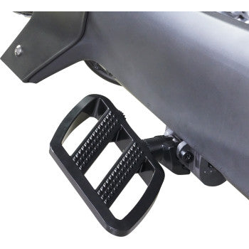 SHOW CHROME Combat Boards - Driver - Stealth Black - Ryker '19-'24 41-426BK