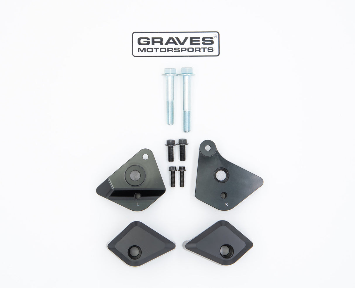 Graves Motorsports WORKS Kawasaki ZX-6R verstellbare Fußrastenanlage