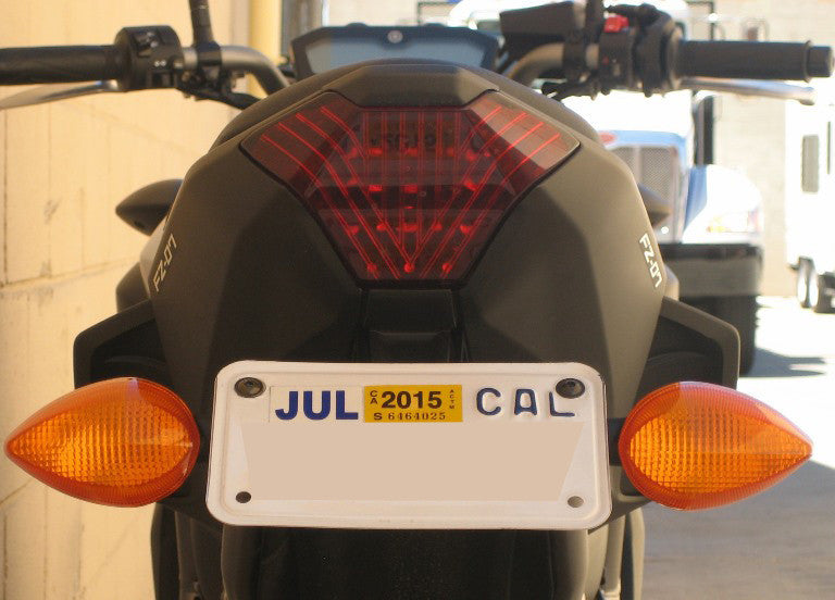 Kit de eliminación de guardabarros Graves Motorsports Fz-07 2015-2017 / Mt-07 2017-2019 Fey-14fz07-K