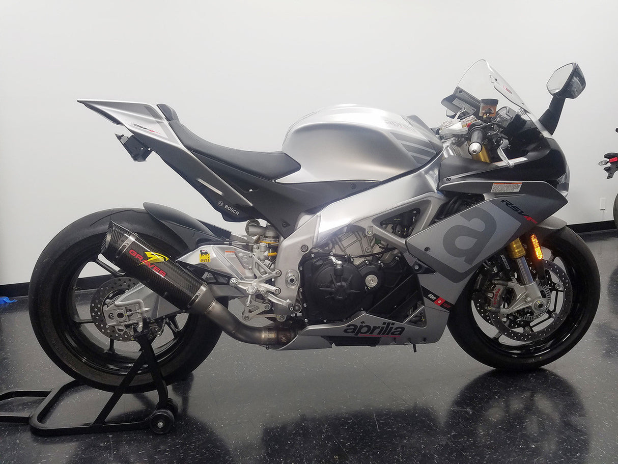 Graves motorsports Aprilia RSV4 RSV4 RF / RR 2016 cat eliminator exhaust EXA-16RSV4-CETC