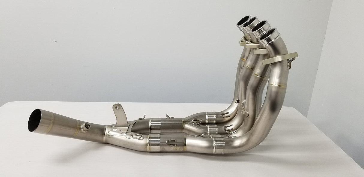 Graves Exhaust Full Titanium Exhaust System With Carbon 265mm Silencer R1 2015-2024 Exy-17r1-Ftc26