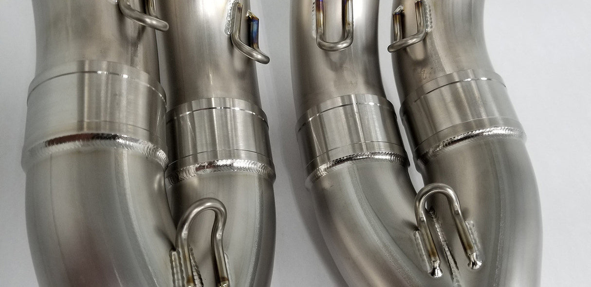 Graves Motorsports Full Titanium Exhaust System With Titanium 265mm Silencer R1 / R1m / R1s 2015-2024 Exy-17r1-Ftt26