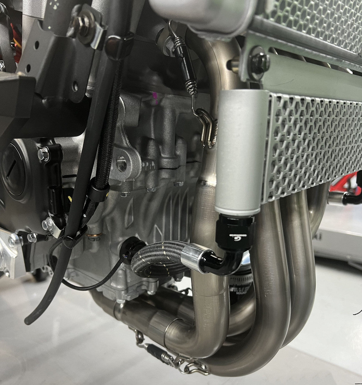 Graves Auspuff-Komplettsystem funktioniert für Wr250r + Wr250x 2008-2019 Exy-08wr2-Fstw