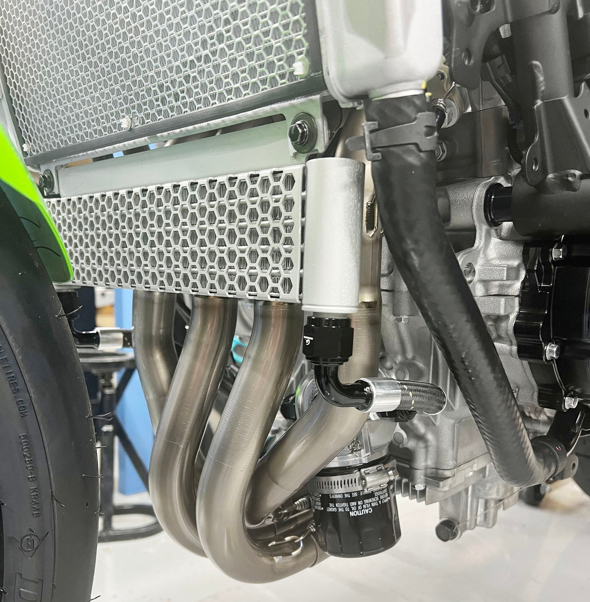 Graves Auspuff-Komplettsystem funktioniert für Wr250r + Wr250x 2008-2019 Exy-08wr2-Fstw