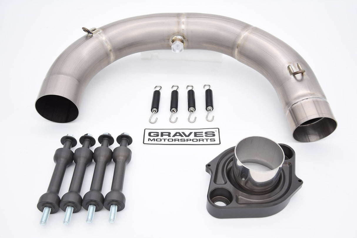 Graves motorsports cat-back slip-on exhaust Talon 1000 2019-2023 EXH-20T1-CBTT