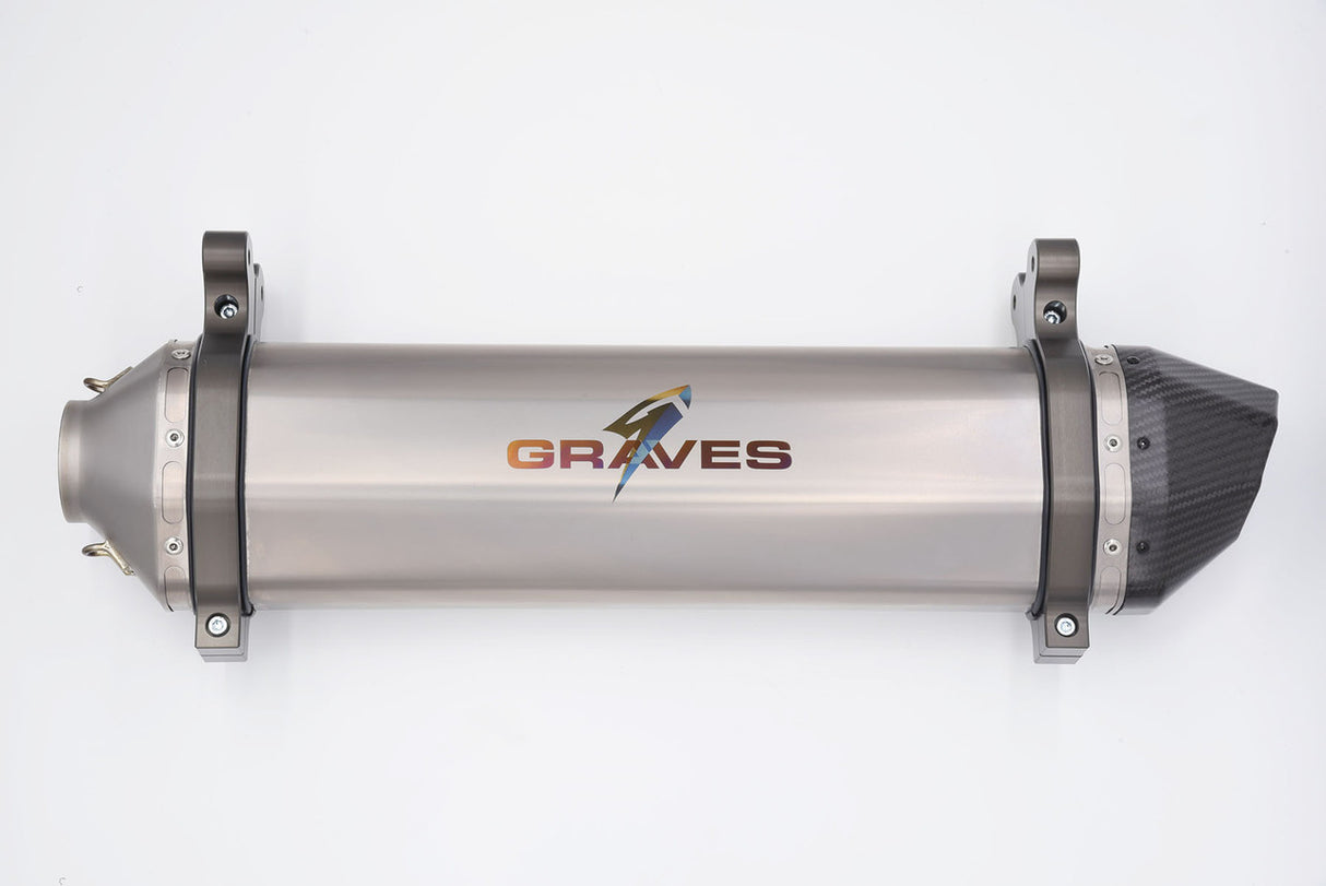 Graves motorsports cat-back slip-on exhaust Talon 1000 2019-2023 EXH-20T1-CBTT
