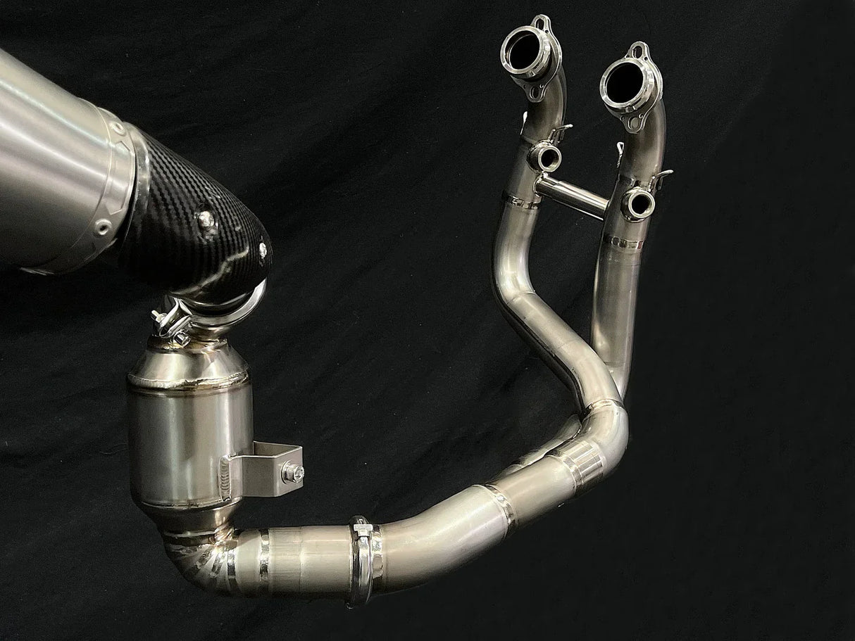 Vandemon KTM 790/890 Duke & R 2017-2024 Titanium Exhaust System & Cat Delete KTM890DUKERTIEXHB VA-58
