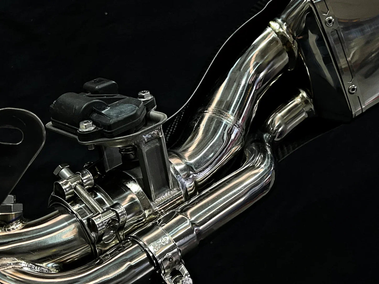 Vandemon H2 H2R 2015-2024 Bimodal Stealth Titanium Exhaust System KAWAH2TICSPOLEXHWV VA-48