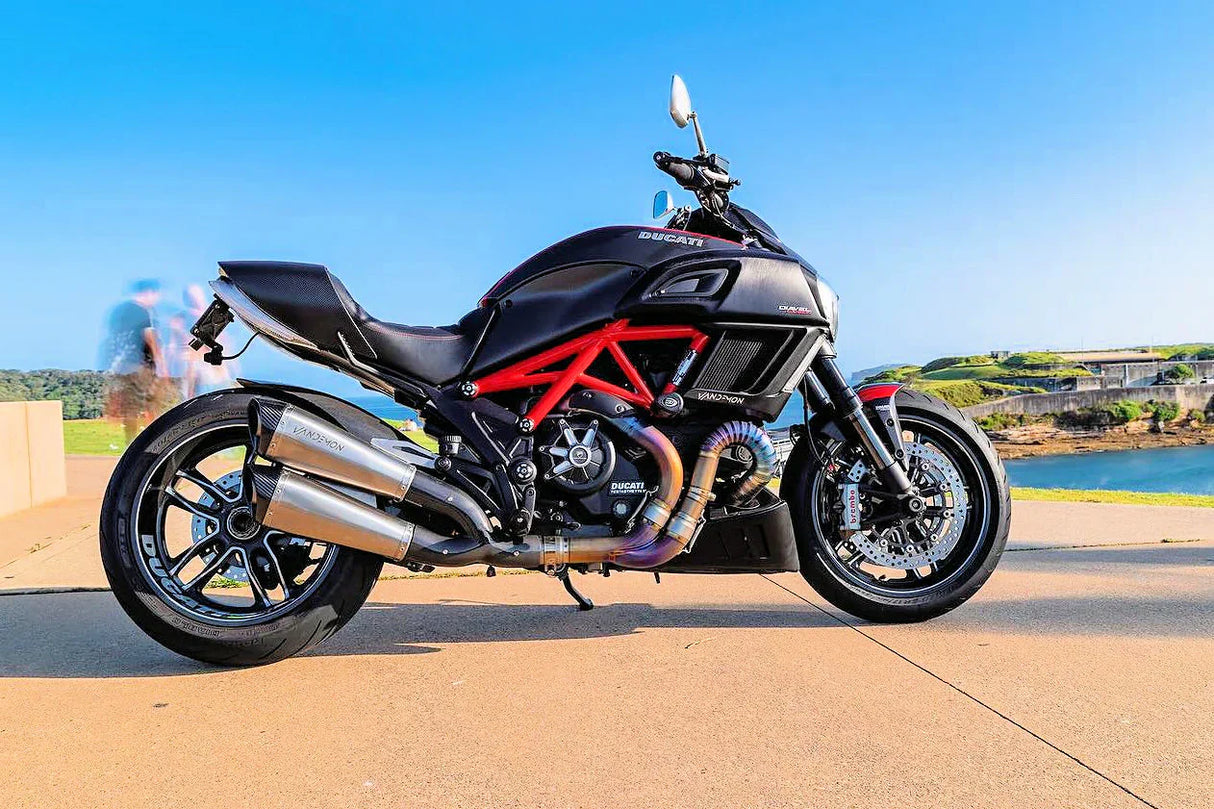 Vandemon Ducati Diavel 1200 Titanium Exhaust System 2011-2017 DUCDVLTITEXH15A VA-31