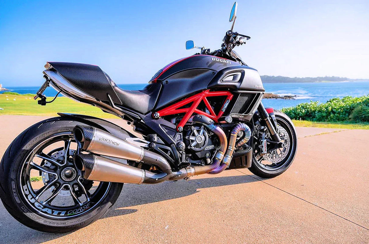 Vandemon Ducati Diavel 1200 Titanium Exhaust System 2011-2017 DUCDVLTITEXH15A VA-31